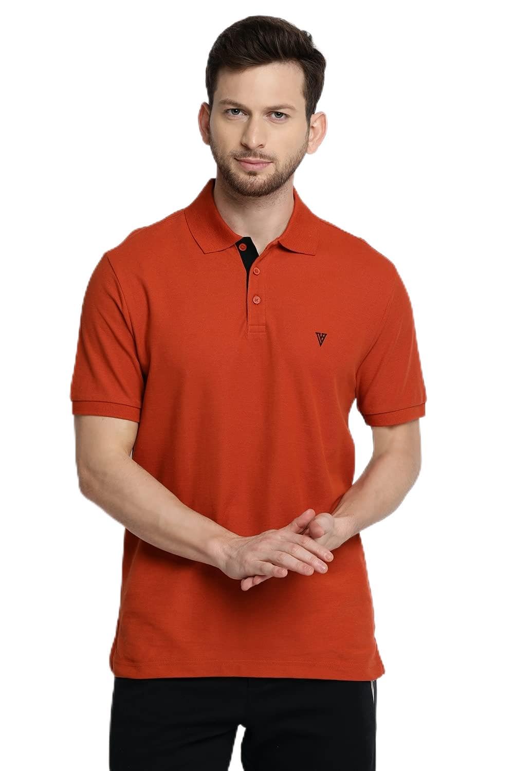 Men's Cotton Regular Fit Polo T-Shirt
