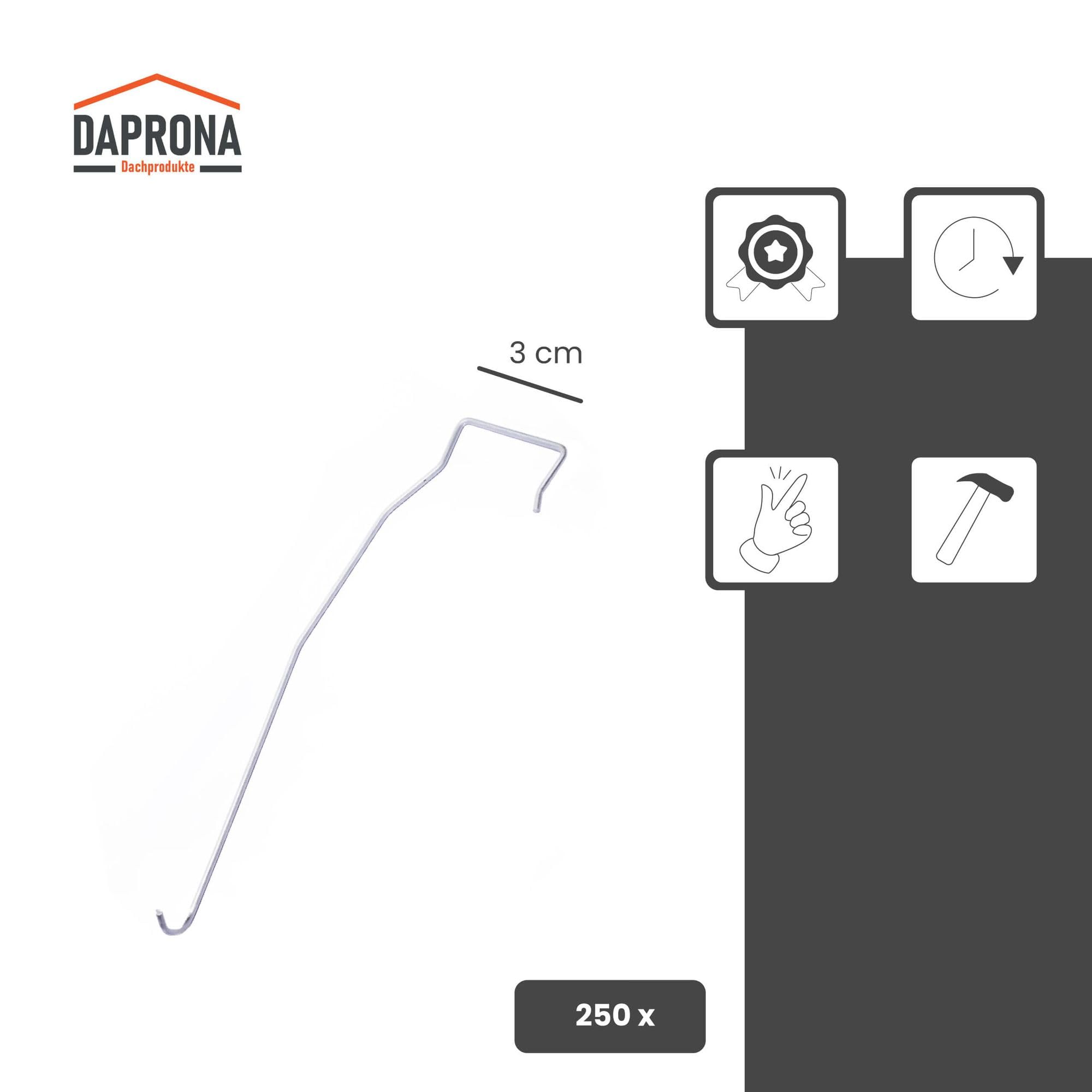clips para tormentas tipo J 30mm, 250 piezas, clip para ladrillos clip para tormentas clip para costuras laterales