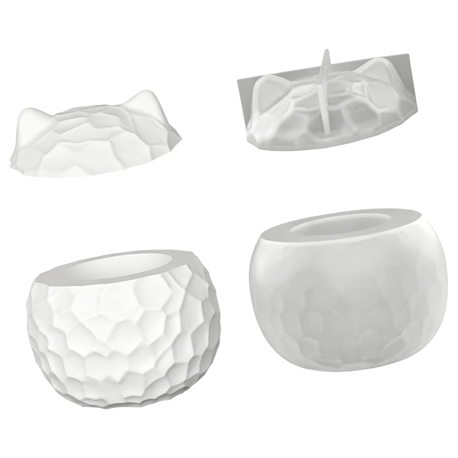 Xinsheinelry Unique Owl Shape Silicone for Jewelry Organizers and Projects Set Food Grade Silicone