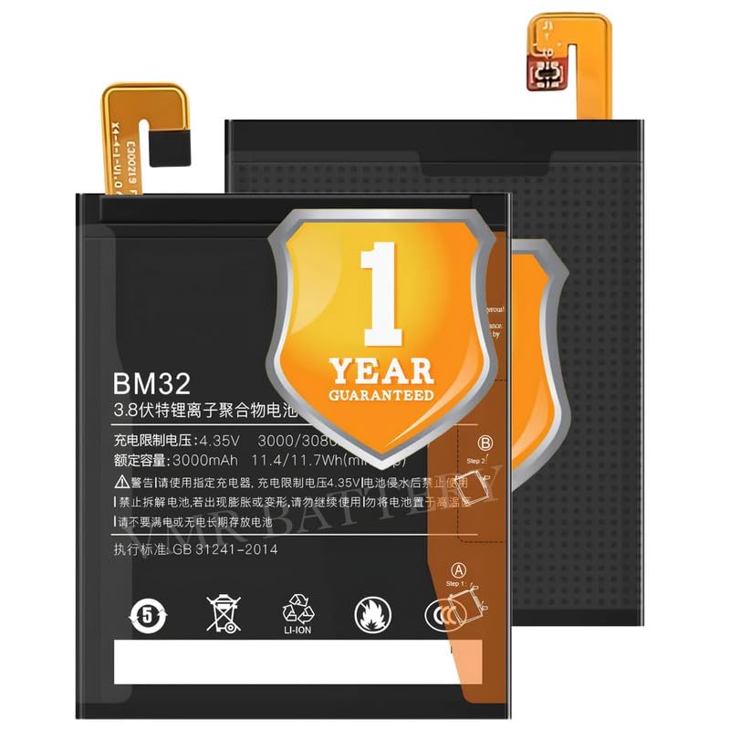 Image of Original BM32 Battery Compatible for Xiaomi Mi 4 (2014215) - (3080mAh) - 1 Year Warranty K7