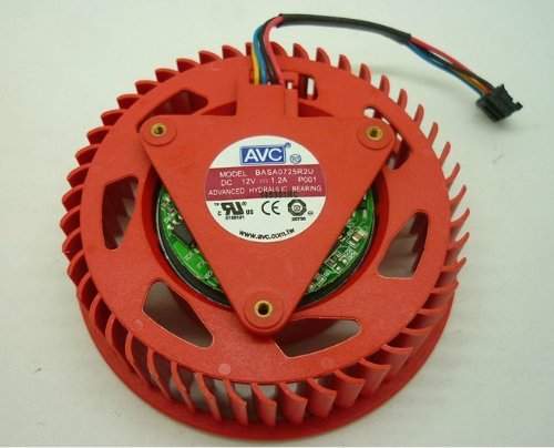 SunnyStarBASA0725R2U 12V 1.2A 4Wire For ATI HD4870 HD5850 HD5870 HD5970 HD6970 Video Fan