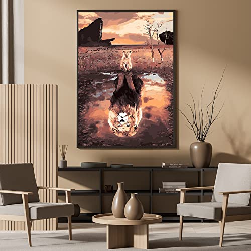 XINRANFF Dipingere con i Numeri per Adulti e