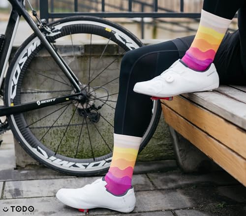 Image of TODO PRO Cycling Socks - Breathable Bike Socks for Men and Women