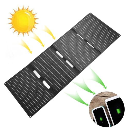 Panel Solar Portátil 60W para Senderismo y Camping con Tecnología Fabater 4