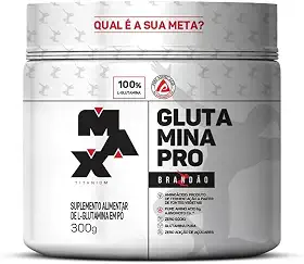 Max Titanium Glutamina Pro Brandão - 300g