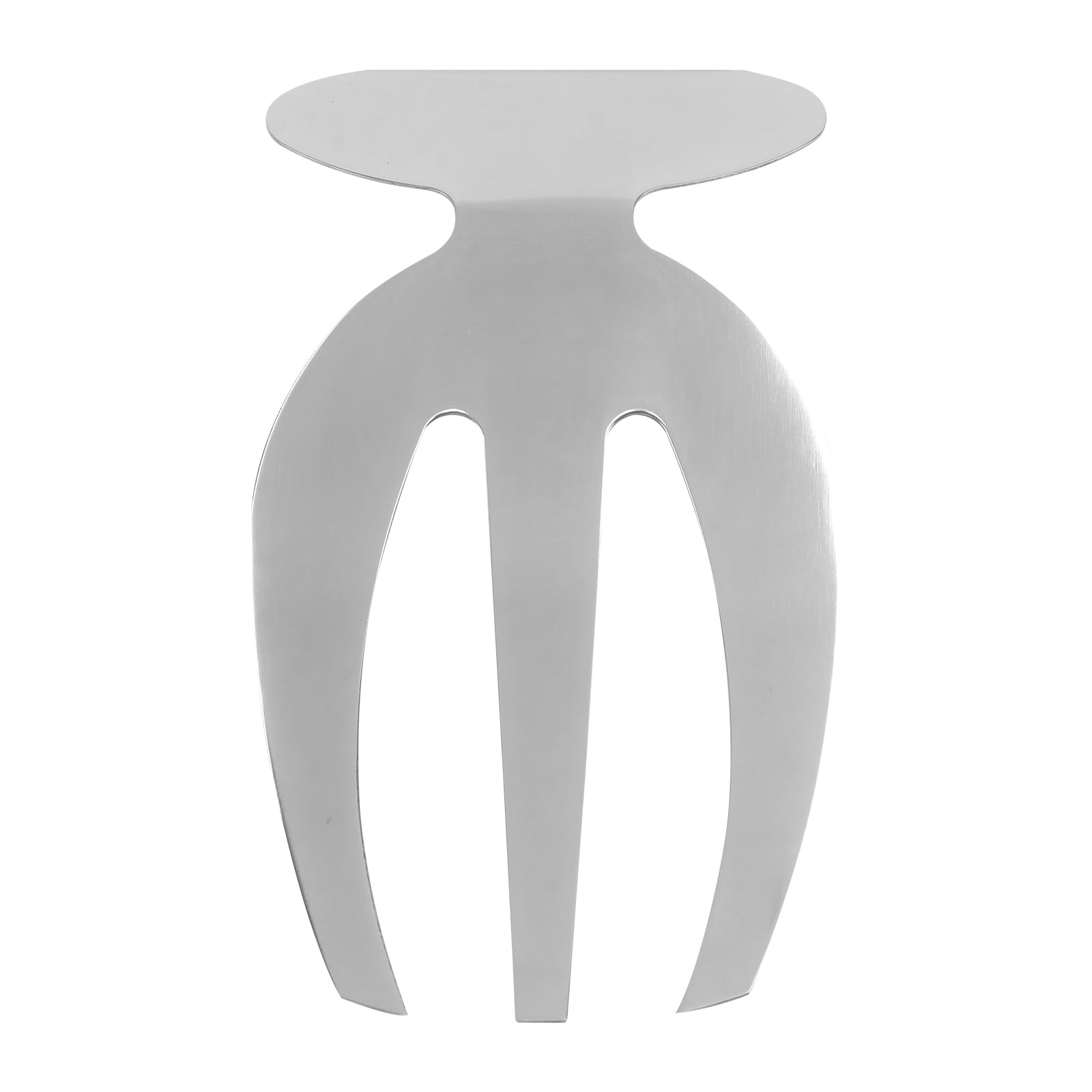 UTHCLO 1Pc Stainless Steel Salad Claw Hands Fruit Vegetable Salad Server Kitchen Tool for Home Restaurant and Party Silver Salad Forks for Effortless Serving