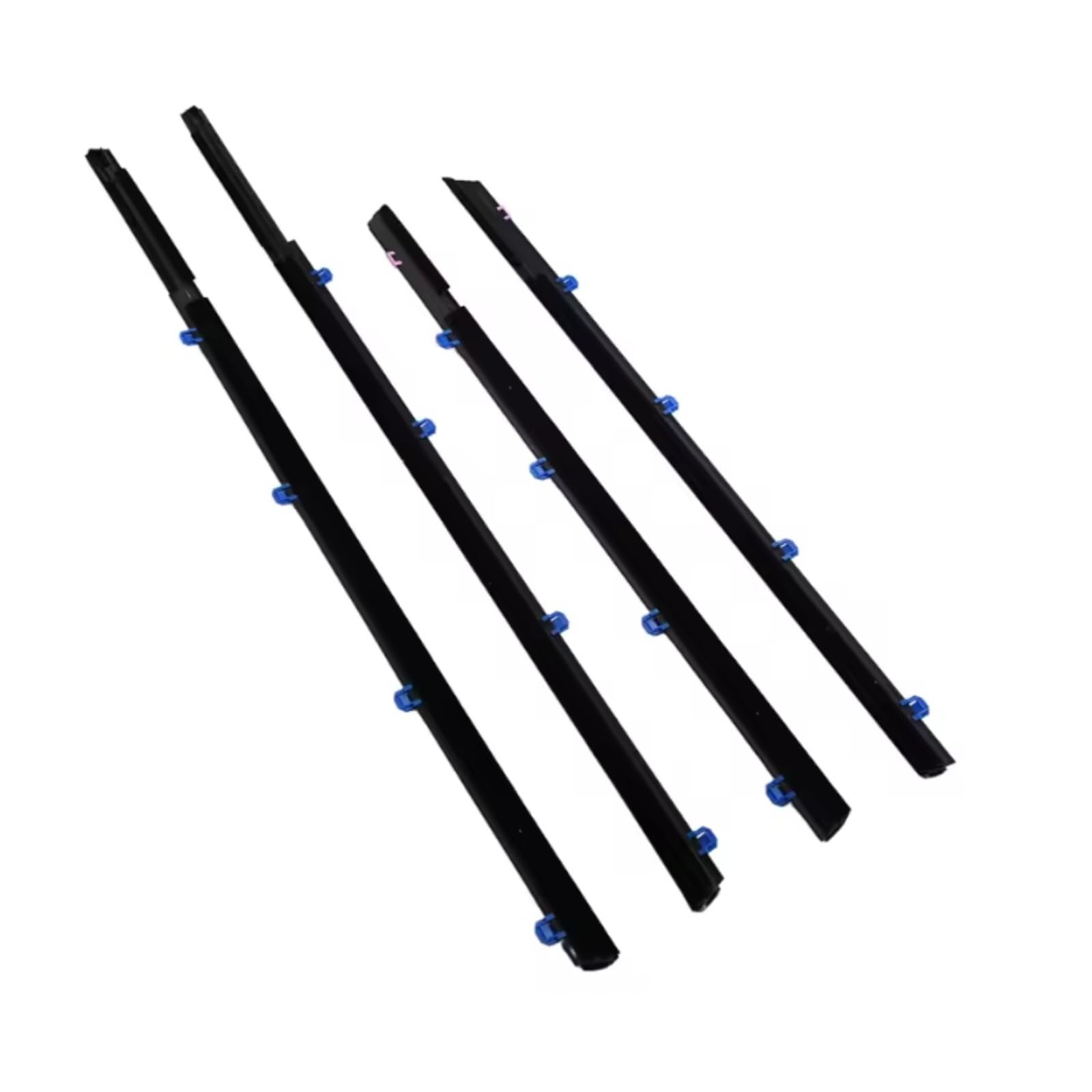 CRJIMX for Civic 2012-2015 Car Window Weatherstrips Rubber Door Moulding Trim Belt Outer Glass Sealing Belts