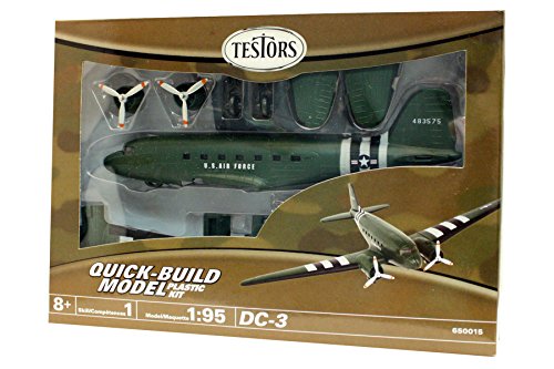 Testors DC-3 Transport Aircraft (1:95 Scale)