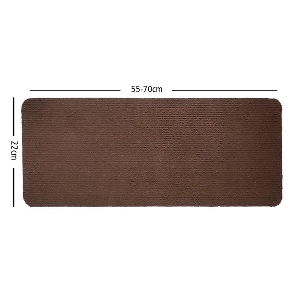 Paquete de 15 Peldaños Antideslizantes para Escalera de Madera - 20x76cm - Marrón - Previene Resbalones en Superficies - Ideal para Niños, Ancianos y Mascotas - 13uds.
