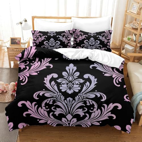 Housse de couette 3D ornée pour une chambre d'adolescent moderne - 3