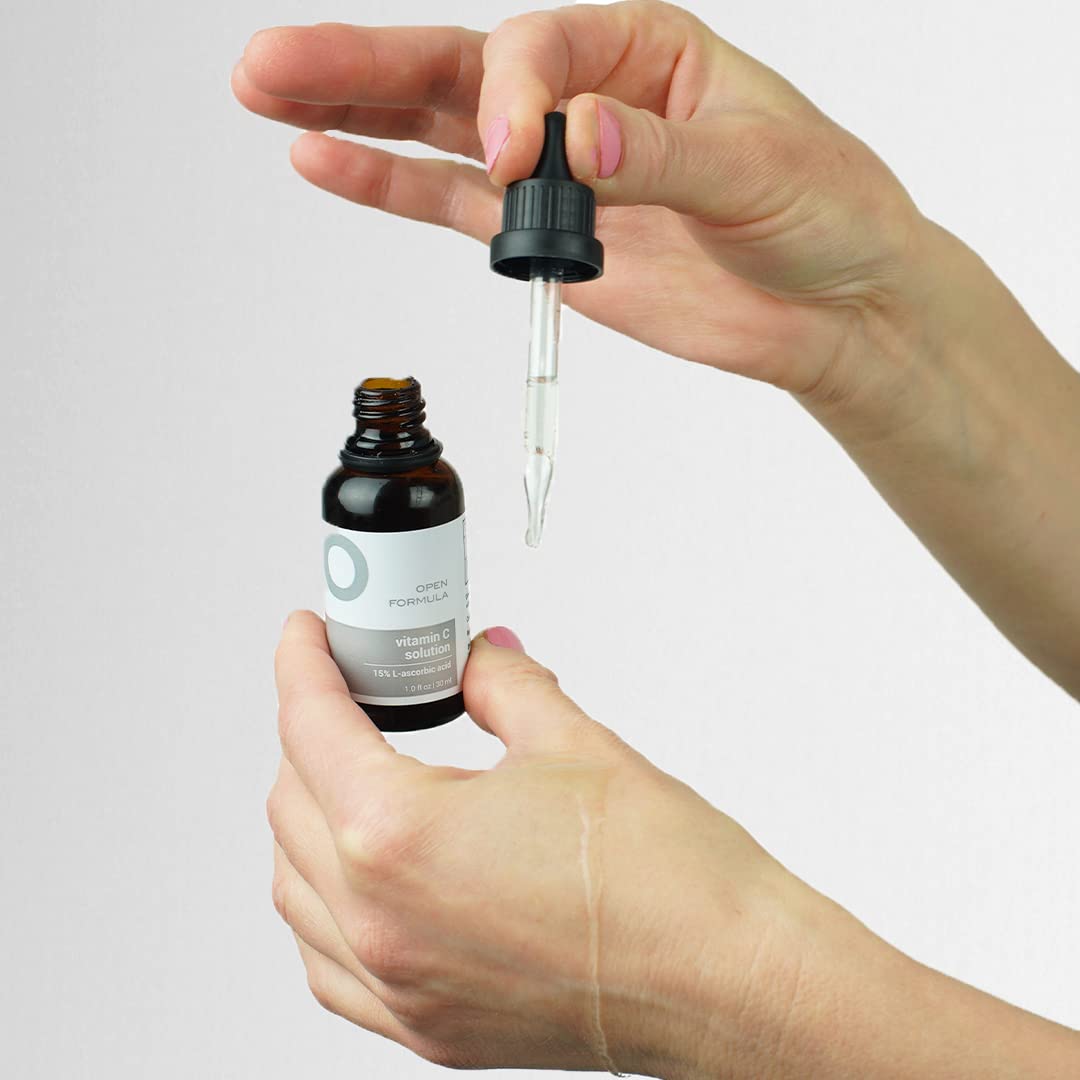 Open Formula Vitamin C 15 Solution Brightens Smooths Wrinkles & Dark