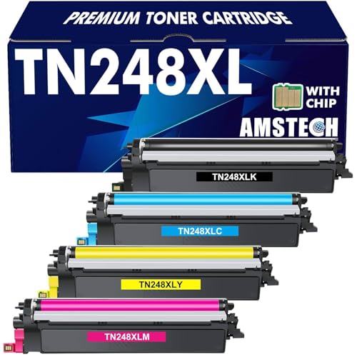 TN248 TN248XL MFC-L3760CDW DCP-L3560CDW Toner: Compatible pour Brother TN-248XL TN-248 TN 248XL 248...