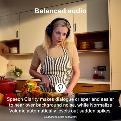 Image of Sennheiser RS 275 TV Headphones - Bluetooth Headphones and Transmitter Bundle - Low Latency Wireless Headphones with Virtual Surround Sound, Speech Clarity and Auracast Technology - 50 h Battery