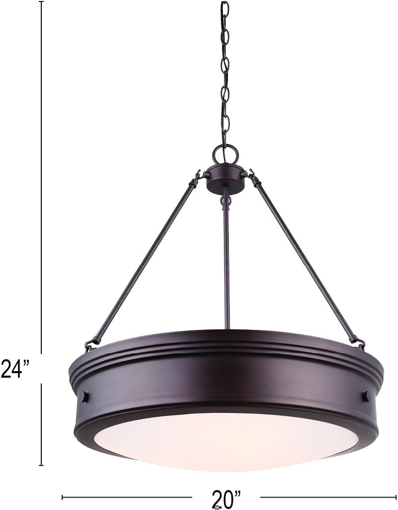 Flash Deals - 80% OFF CANARM LTD ICH624A04ORB20 Boku ORB 4 Light Chandelier Oil Rubbed Bronze with Flat Opal Glass Exclusive Discount 80% Offer CANARM LTD ICH624A04ORB20 Boku ORB 4 Light Chandelier Oil Rubbed Bronze with Flat Opal Glass
