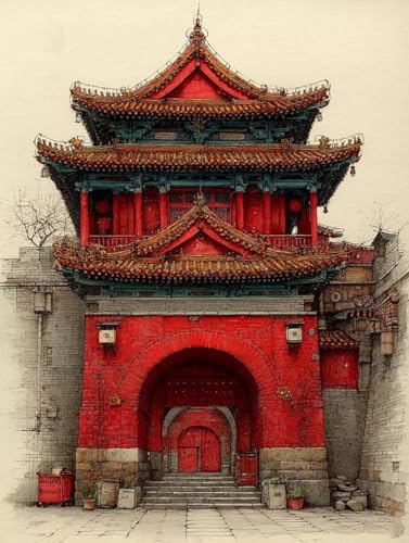 G z, G LoX r[, DIY hG LoX ܂ ANyCg uV, Paint by Numbers for Adults, hG yCgoCio[, z[ ItBX, Mtg , H 