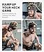 DMoose Fitness Neck Harness for Weight Lifting - Soft Padded Head & Chin Strap with 30