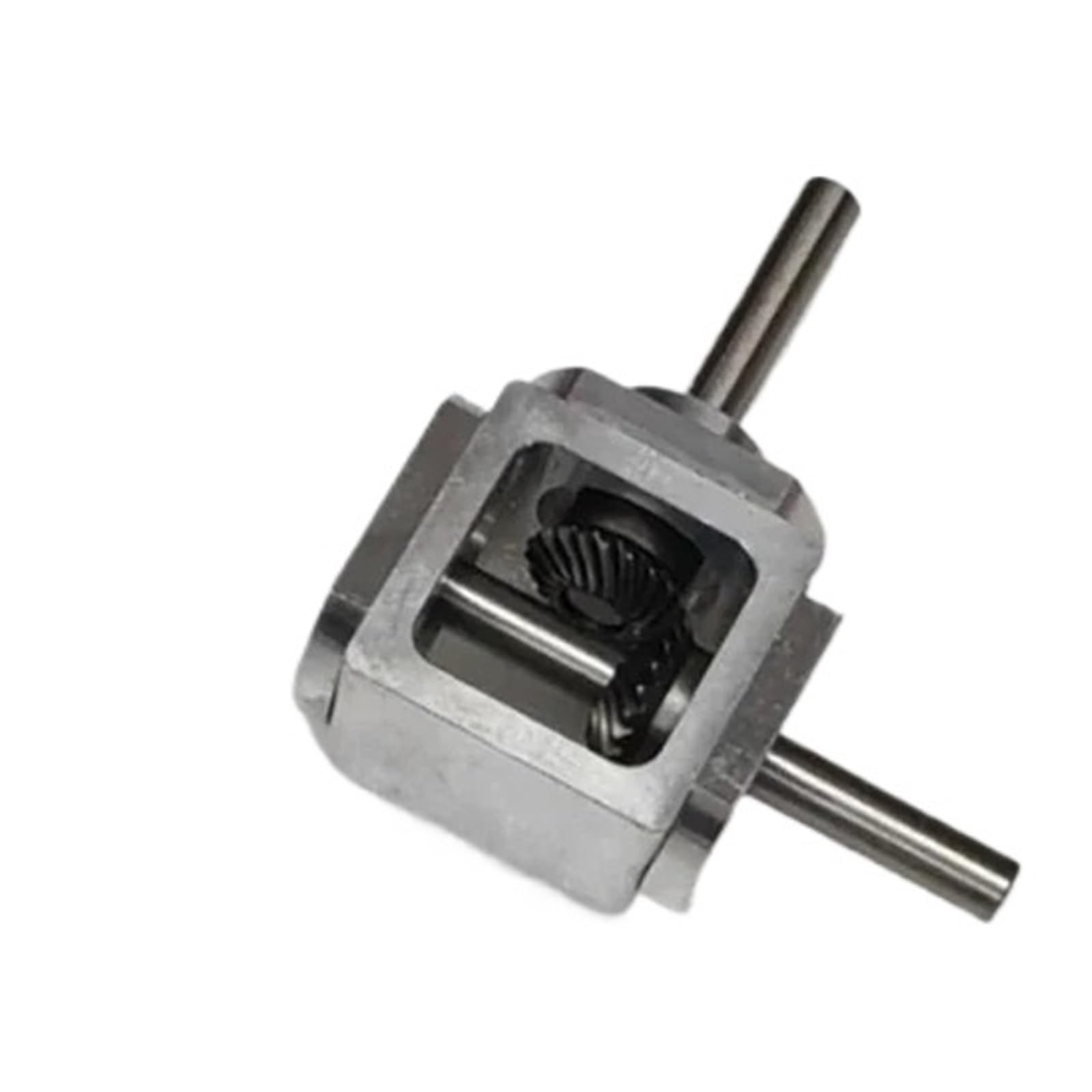 Caja de Cambios de ángulo Recto, Reductor de Engranajes cónicos de ángulo Recto 1:1, 1 m, 20 Dientes y 8 mm(Single-Output)
