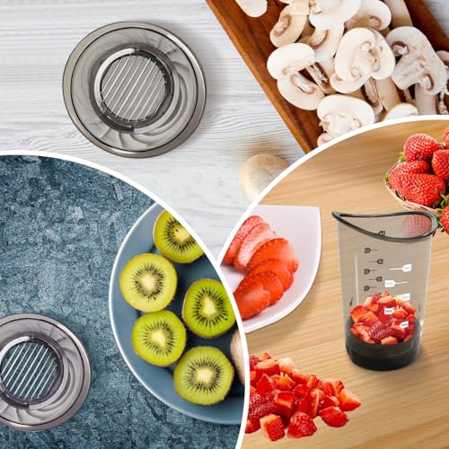 Cortador manual de frutas y verduras con contenedor miniatura 6