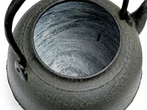 Amazon｜麒龍堂 真形鉄瓶 弦に銀象嵌入り 菊地政光作 約1.7L tb26