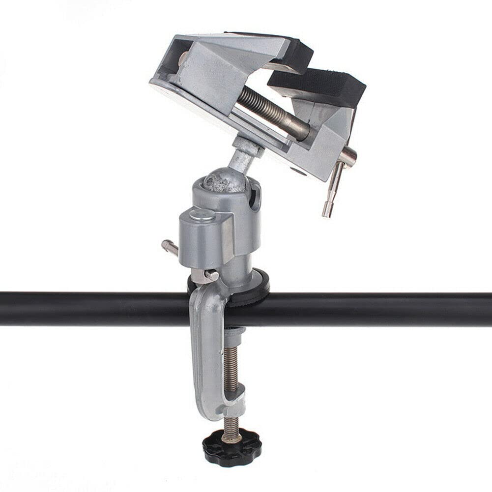 Mini morsa da banco piccolo morsetto da tavolo nuovo 360 gradi rotante gioiellieri hobby morsetti strumento di riparazione artigianale morsa da banco portatile