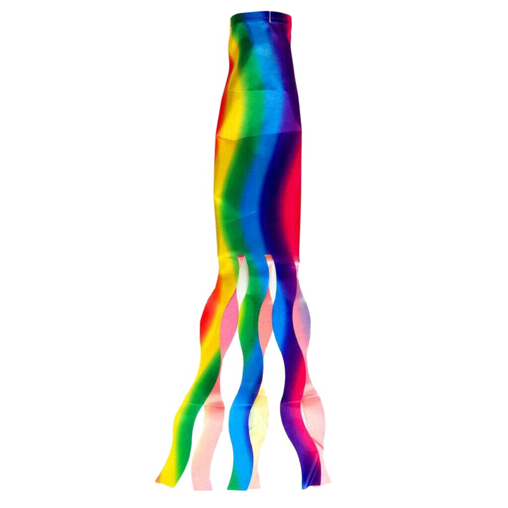 Manga De Viento (Windsock) SODIAL 70cm: Decoración Y Diversión Para Jardín, Camping Y Playa