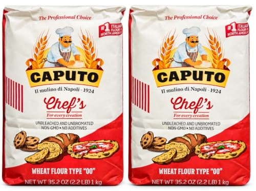 Antimo Caputo Chefs Flour 2.2 LB (Pack of 2) - Italian Doubl...