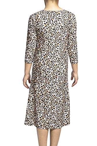 Girl Modest Tznius 3/4 Sleeve Swimdress, Beach Cover up UPF 50+ Sun Protection4