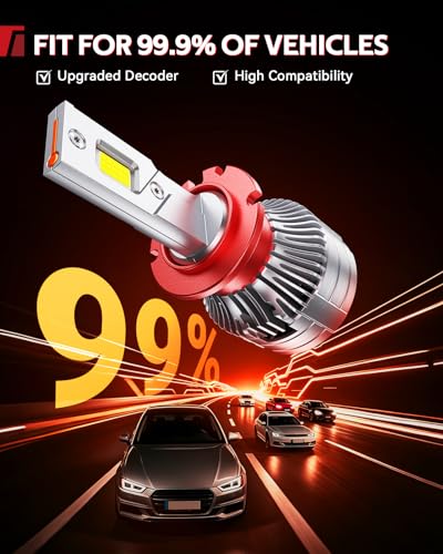 Image of Torchbeam D4s HID Bulbs, 60000LM Brightness 6000K Cool White, Easy Plug and Play Installation, IP68 Waterproof Lights for SUV, Off Road Vehicles, Pack of 2