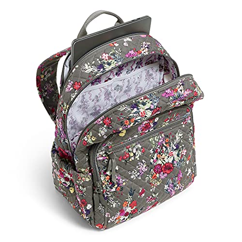 Vera Bradley Women's Cotton Campus Backpack, Hope Blooms - Recycled Cotton, One Size - Image 3