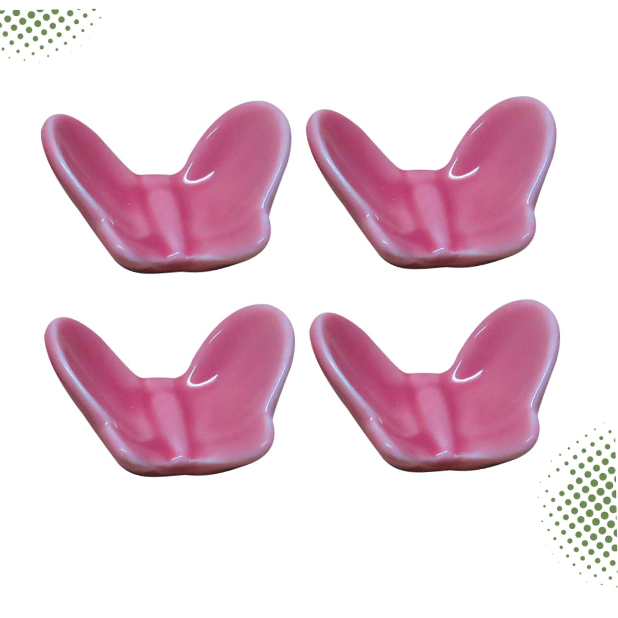 Générique Lot de 12 Supports de Baguettes, Support de Baguettes, décoration de Bureau, Support de Baguettes, céramique Rose, nécessités Quotidiennes, Support de Baguettes, Support de Baguettes