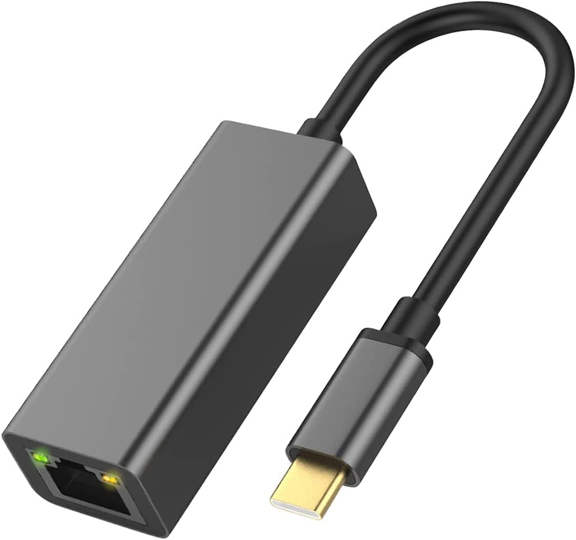 SPIN CART Type C to Ethernet Adapter, USB C RJ45 Gigabit LAN Network Adapter Supports 10/100/1000 Mbps-image-24