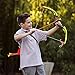 Best Choice Products Light Up Archery Toy Play Set with Suction Cup Arrows, Holder, Target, Multicolor