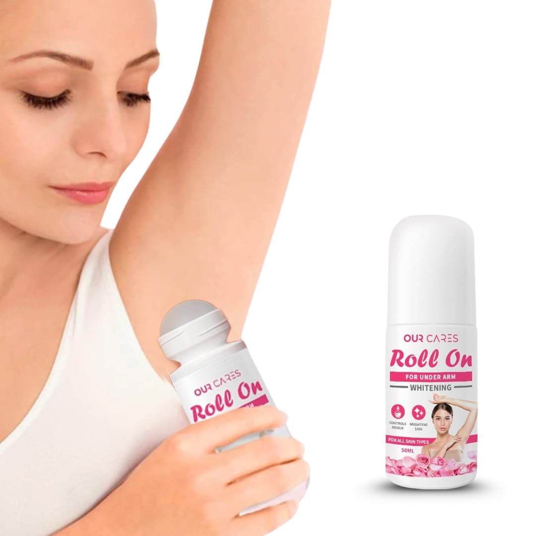 Underarm Whitening Roll-On 50ml | Powerful Odor Protection, Skin Brightening & Dark Spot Reduction | Smooth, Even Skin Tone & Radiant Underarms for All Skin Types-picture-42
