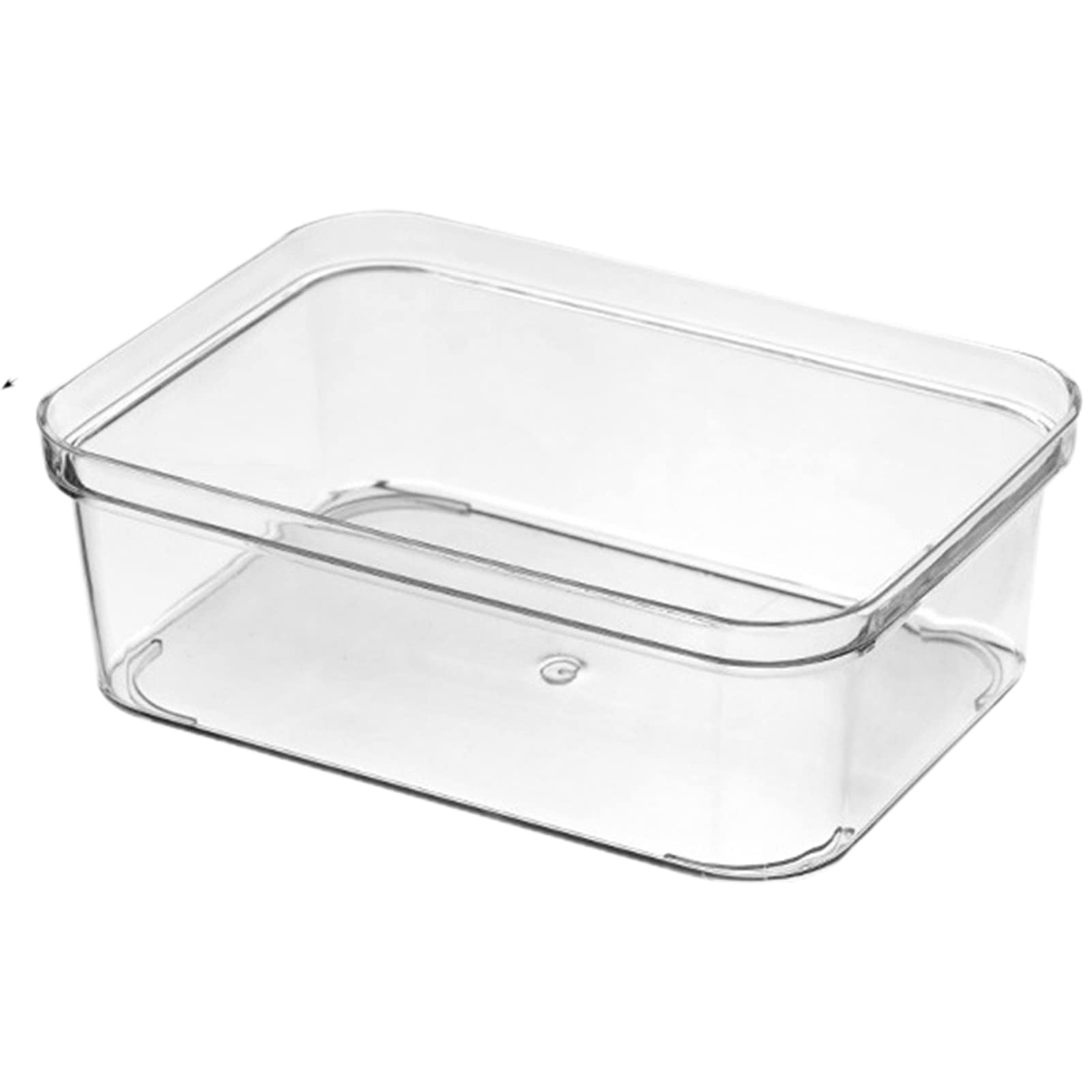 VALINK Desk Drawer Organiser Trays -clear Plastic Trays Containers Drawer Organisation Storage for Bedroom Bathroom - Office Stationary Drawer Makeup Jewelries