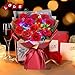 ADDWel Valentine's Gifts for Her, Preserved Red Rose Bouquet – Real Long-Lasting Flowers Gift for Wife, Girlfriend, Mom – Romantic Vday, Anniversary, Birthday, Graduation Gifts for Women