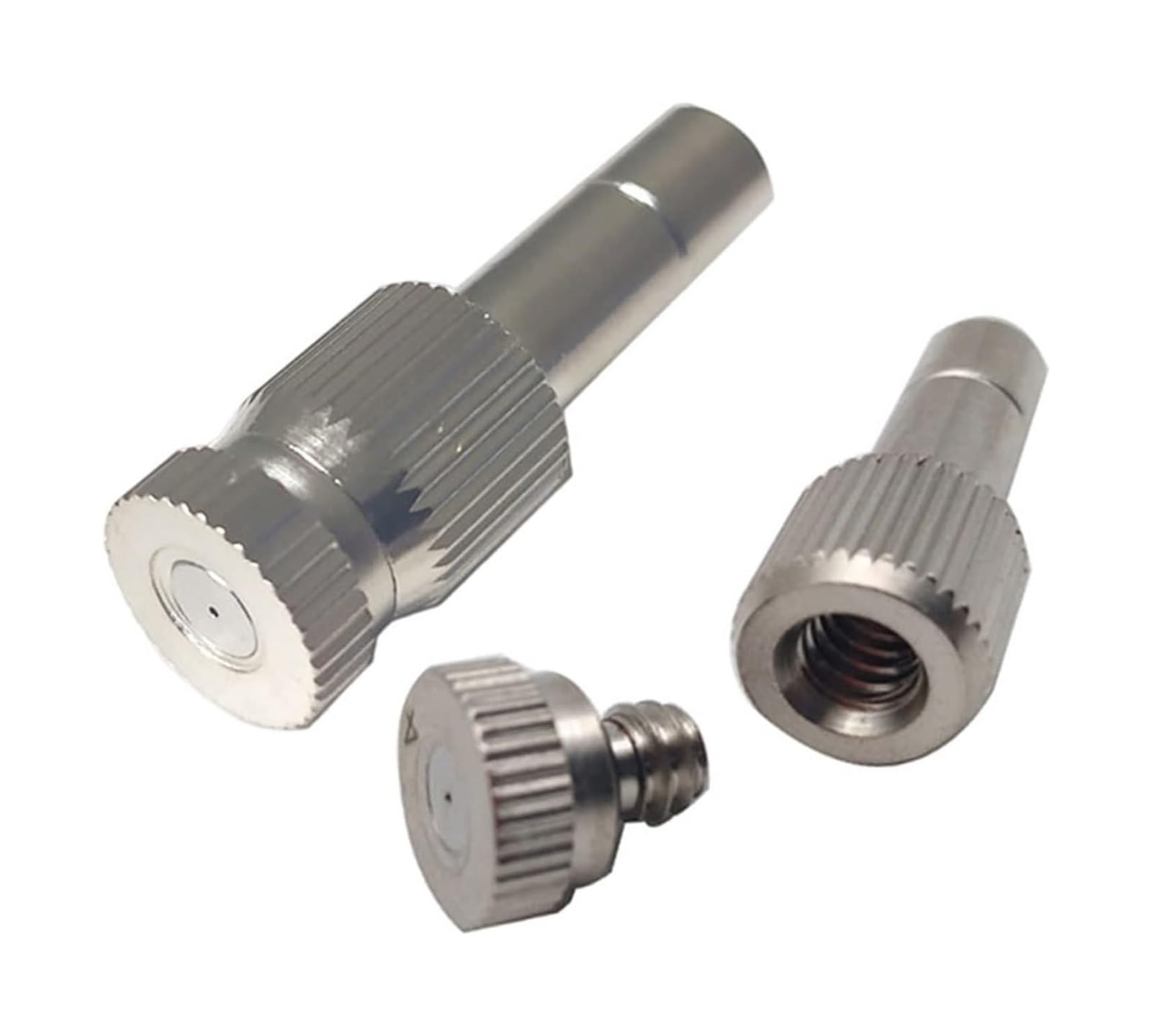 Boquilla de pulverización de Alta presión, Boquilla atomizadora de latón, Paquete de 10 boquillas de nebulización de Baja presión para refrigeración de Jardines de 0,1 a 0,6 mm (0,3 mm).