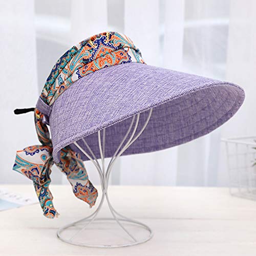 MinMin Sombrero para el Sol - Sombrero Plegable Transpirable para el Exterior Sombrero de Sol al Aire Libre (Color : G)