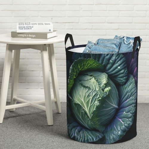 Panier à linge imperméable pliable taille M avec poignées solides - 2