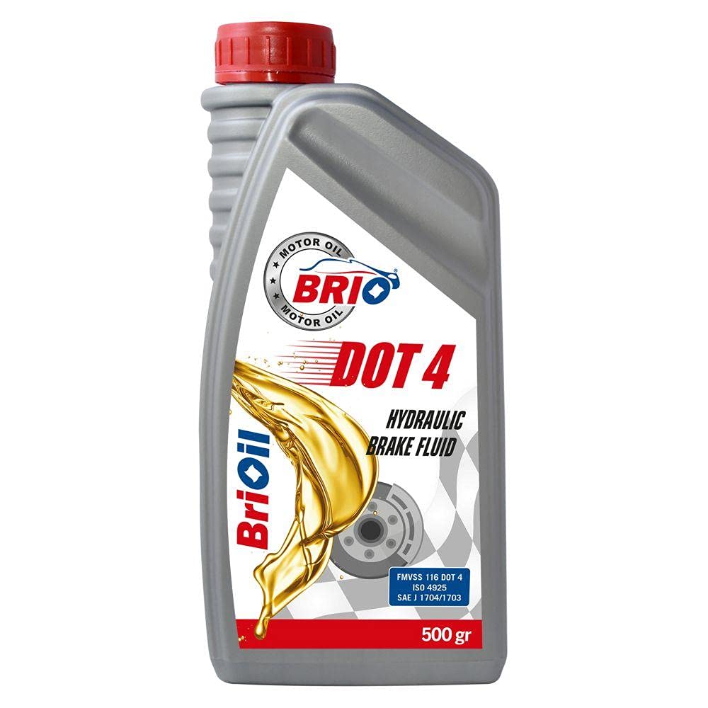 Brio 0101-DOT4-500 Fren Hidrolik Yağı Dot4 500Ml