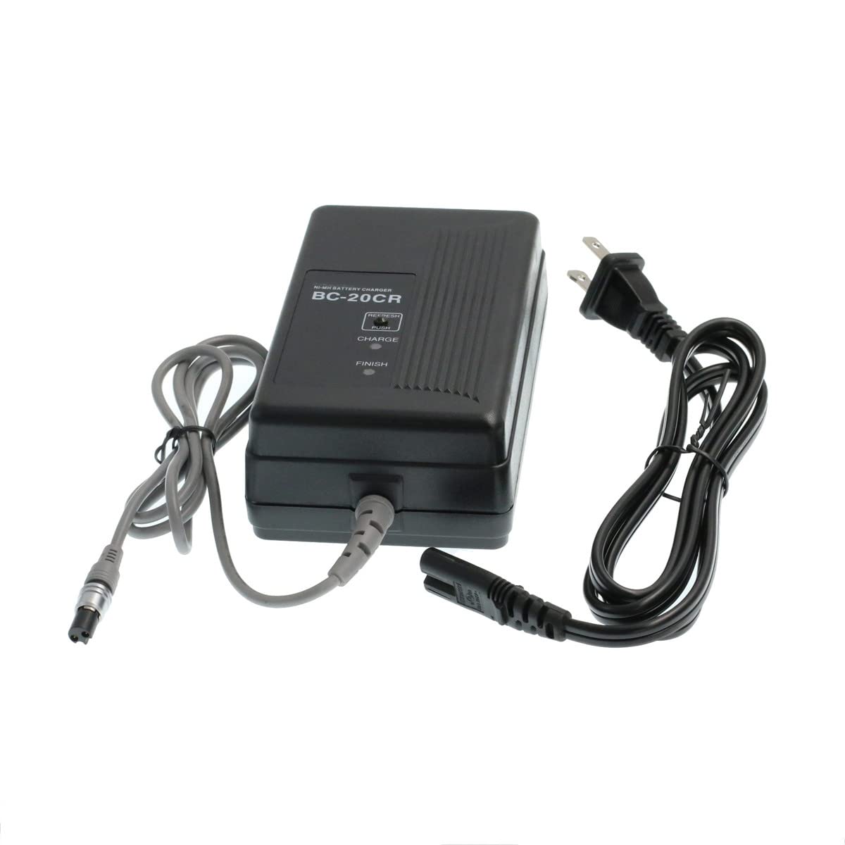 HangTon Battery Charger for Top-con BT-24Q BT-30Q BT-32Q GTS-300 500 700 Total Station, 2-pin Female Plug