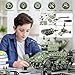 Lucky Doug STEM Building Projects Model Army Tank Set - 284 Pieces STEM Project Building Toys for Kids Ages 8-12, Assembly Science Kit Educational Toys Gift for Kids Boys 7 8 9 10 11 12-16 Years Old