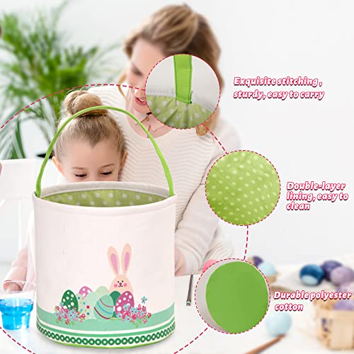 Cesta de conejo de Pascua de algodón LessMo para evitar roturas de huevos 4