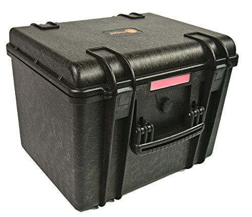 Waterproof Tall Case E218 Hard Plastic Case, Waterproof IP67, Dust-Proof, Airtight, Crush-Proof for Audio/Video, Photo, Projectors and Industrial Equipment.