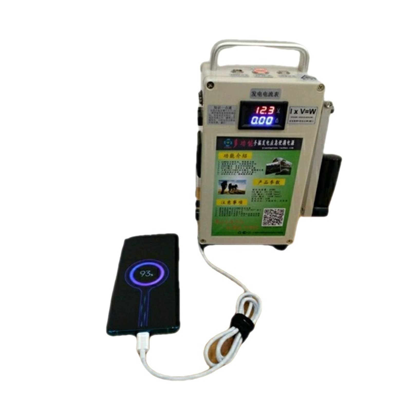 Alimentation De Secours Portable À Main De 15000mAH: Générateur De 220V/150W (Onde Sinusoïdale Maximale Corrigée) for Une Utilisation Mobile en Extérieur