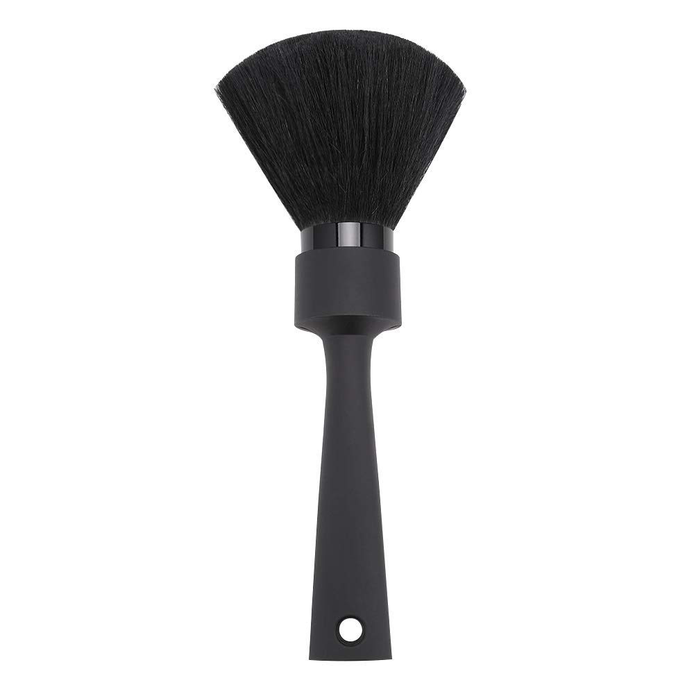 Barber Hair Neck Duster Brush Salon Hair Sweeper Cosmetics Make Up Face Cleaning Brushes Super Soft Bristles -Layfoo