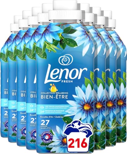 Lenor Suavizante – brisa marina – 8 x 27 lavados – Paquete económico