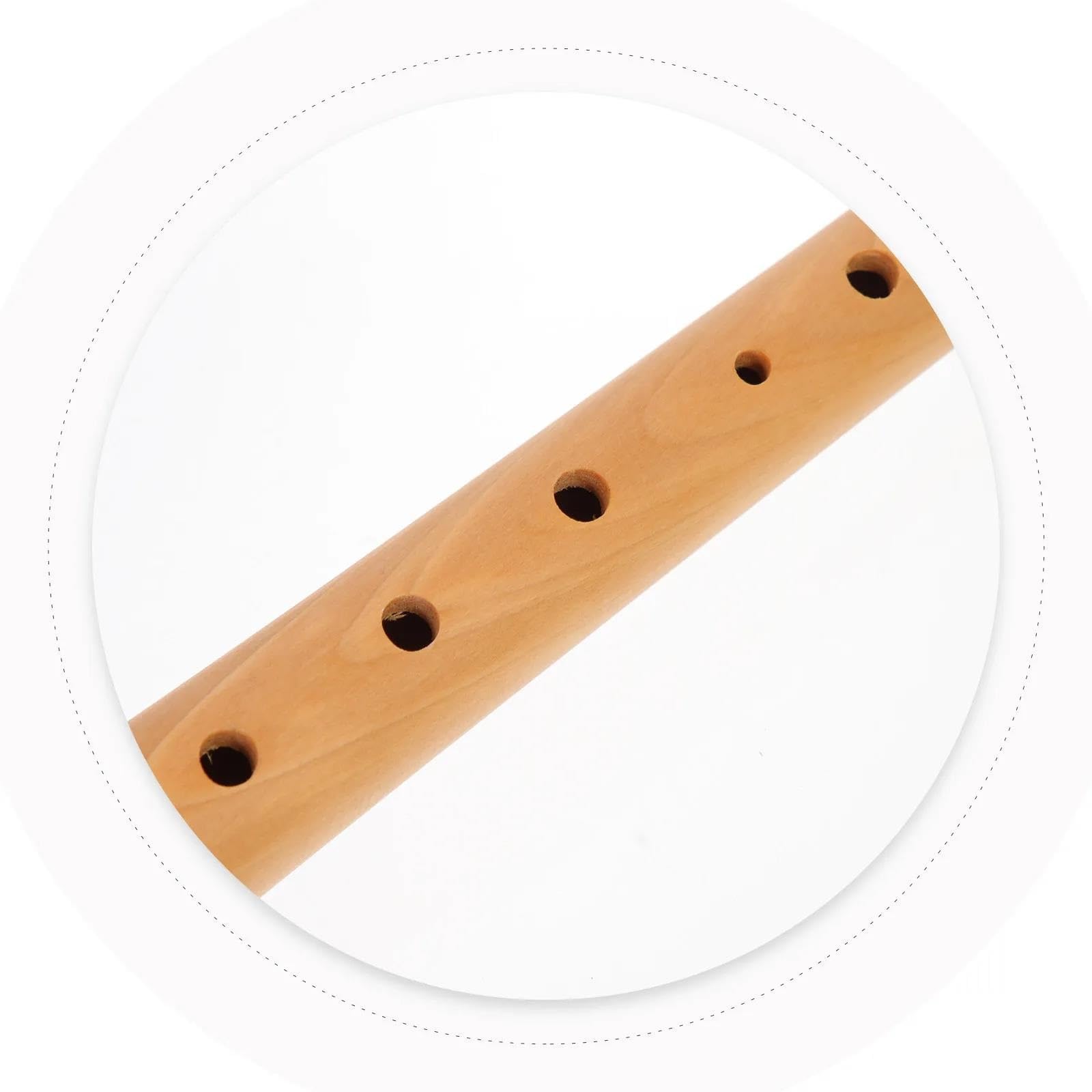 Blockflöte Set 8-Loch-Blockflöte Abnehmbares Zweiteiliges Anfängerinstrument Tragbare Musik Aus Holz