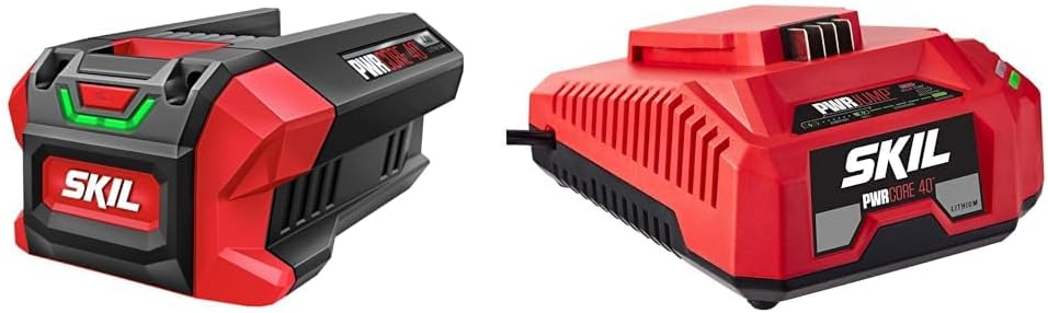 Amazon.com: Skil PWRCore 40 4.0Ah Lithium Battery and PWRJump PWRCore ...