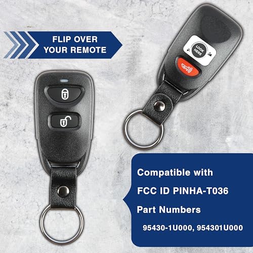 Télécommande PINHA-T036 pour Kia Sorento et Rio avec dragonne