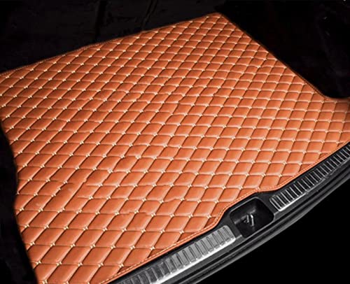 Tapis de coffre pour Hyundai Kona EV 2018-2022 marron imperméable